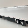 First Gear 50-3501 Volvo VNL 860 High-Roof Sleeper Truck with 53' Trailer with Skirts White 1:50 Scale
