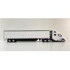 First Gear 50-3501 Volvo VNL 860 High-Roof Sleeper Truck with 53' Trailer with Skirts White 1:50 Scale