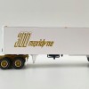 First Gear 60-2022 Mack R-Model Day Cab Truck with Vintage Box Trailer 125 Years Mack Anniversary - Scale 1:64