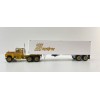 First Gear 60-2022 Mack R-Model Day Cab Truck with Vintage Box Trailer 125 Years Mack Anniversary - Scale 1:64