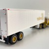 First Gear 60-2022 Mack R-Model Day Cab Truck with Vintage Box Trailer 125 Years Mack Anniversary - Scale 1:64