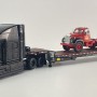 First Gear 60-2151 Mack Anthem 6x4 Truck with Landoll 440B-50CA Trailer & Mack B-61 Day Cab Load Truck 125 Years Mack Anniversary - Scale 1:64