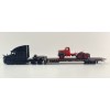 First Gear 60-2151 Mack Anthem 6x4 Truck with Landoll 440B-50CA Trailer & Mack B-61 Day Cab Load Truck 125 Years Mack Anniversary - Scale 1:64