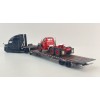 First Gear 60-2151 Mack Anthem 6x4 Truck with Landoll 440B-50CA Trailer & Mack B-61 Day Cab Load Truck 125 Years Mack Anniversary - Scale 1:64