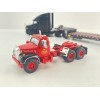 First Gear 60-2151 Mack Anthem 6x4 Truck with Landoll 440B-50CA Trailer & Mack B-61 Day Cab Load Truck 125 Years Mack Anniversary - Scale 1:64