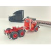 First Gear 60-2151 Mack Anthem 6x4 Truck with Landoll 440B-50CA Trailer & Mack B-61 Day Cab Load Truck 125 Years Mack Anniversary - Scale 1:64