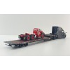 First Gear 60-2151 Mack Anthem 6x4 Truck with Landoll 440B-50CA Trailer & Mack B-61 Day Cab Load Truck 125 Years Mack Anniversary - Scale 1:64