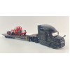 First Gear 60-2151 Mack Anthem 6x4 Truck with Landoll 440B-50CA Trailer & Mack B-61 Day Cab Load Truck 125 Years Mack Anniversary - Scale 1:64