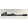 First Gear 60-2286 Peterbilt Model 389 Truck with Lowboy Trailer with Jeep - Capitola Trucking - Scale 1:64