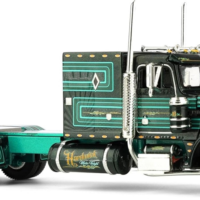 First Gear 69-2100 -  Peterbilt 359 with 53ft Utility Reefer Trailer Big Rigs Series II No 2 - Hardwick Motor Freight - Scale 1:64
