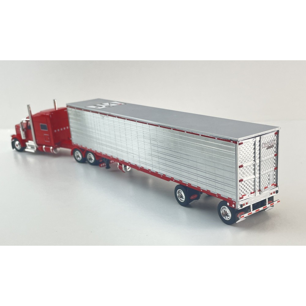 First Gear 69-2170 Peterbilt Model 589 6x4 Truck & Reefer Trailer - Big Rigs Series II No 6 - Blackjack Express LLC - Scale 1:64