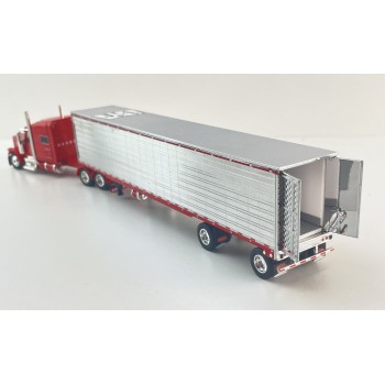 First Gear 69-2170 Peterbilt Model 589 6x4 Truck & Reefer Trailer - Big Rigs Series II No 6 - Blackjack Express LLC - Scale 1:64