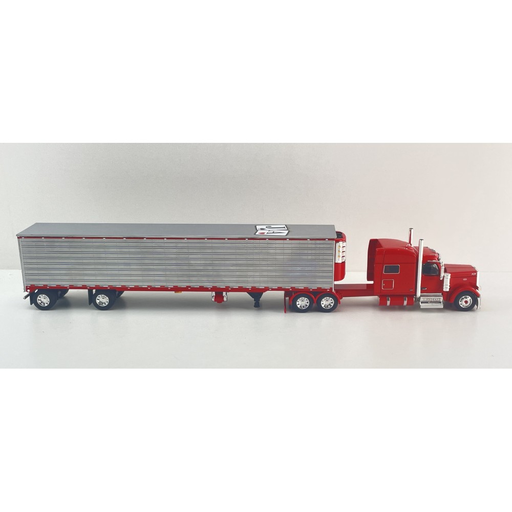 First Gear 69-2170 Peterbilt Model 589 6x4 Truck & Reefer Trailer - Big Rigs Series II No 6 - Blackjack Express LLC - Scale 1:64