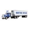 First Gear 69-2273 Mack Super-Liner 6x4 Truck with Vintage Reefer Trailer - Maritime Ontario - Scale 1:64