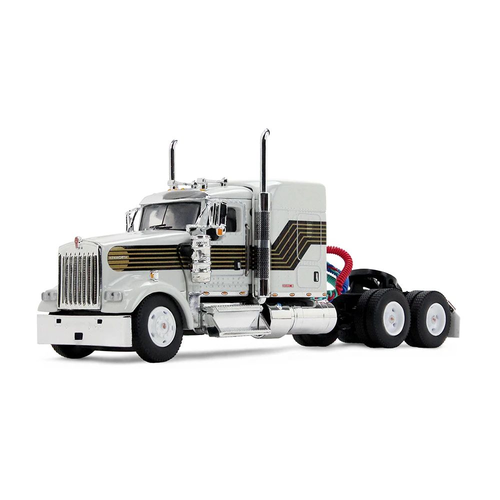 First Gear 69-2282 Kenworth W900 Legacy Edition Set of Eleven Kenworth W900L with 72' Aerocab Flat Top Sleeper Legacy Edition Tractors Limited 1:64