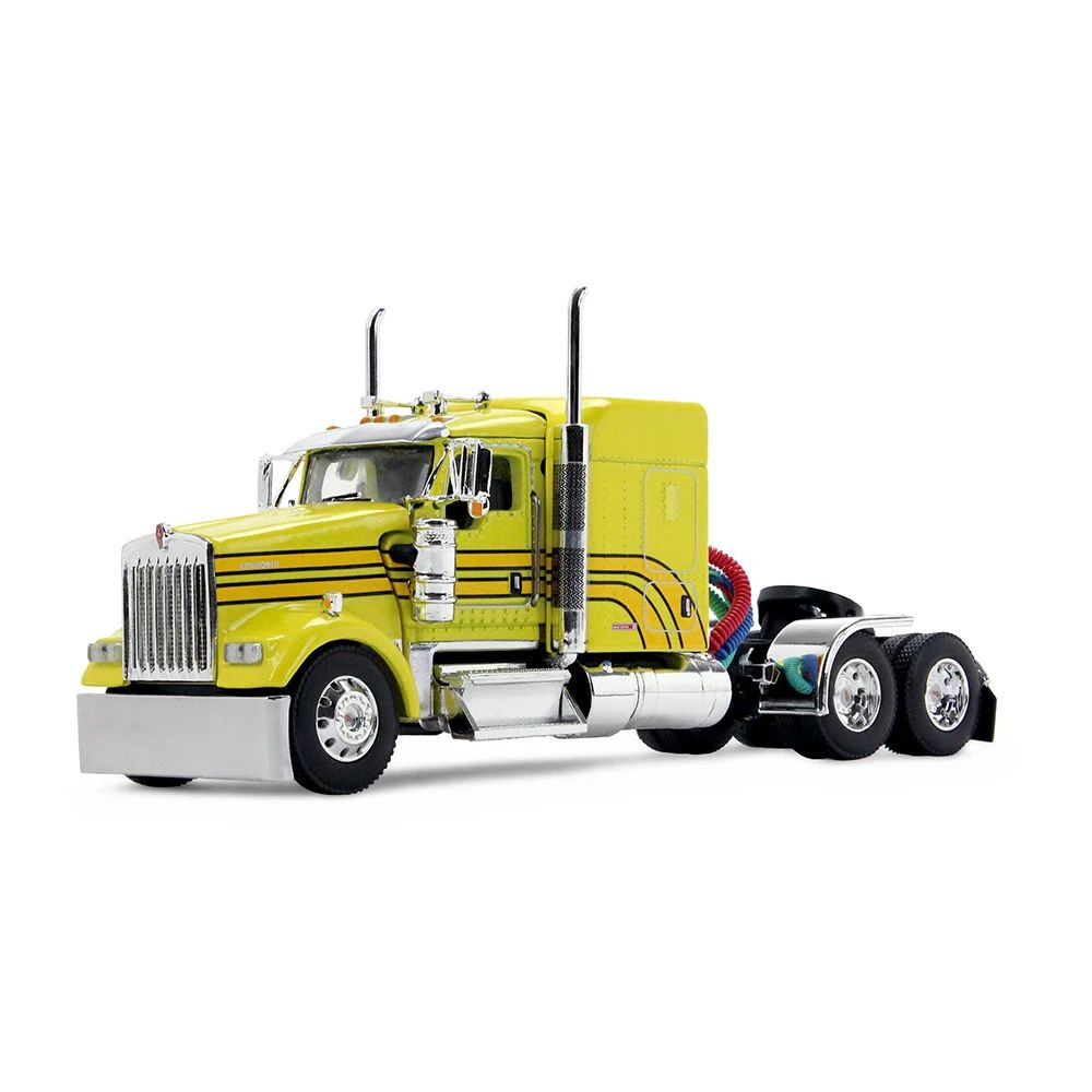 First Gear 69-2282 Kenworth W900 Legacy Edition Set of Eleven Kenworth W900L with 72' Aerocab Flat Top Sleeper Legacy Edition Tractors Limited 1:64