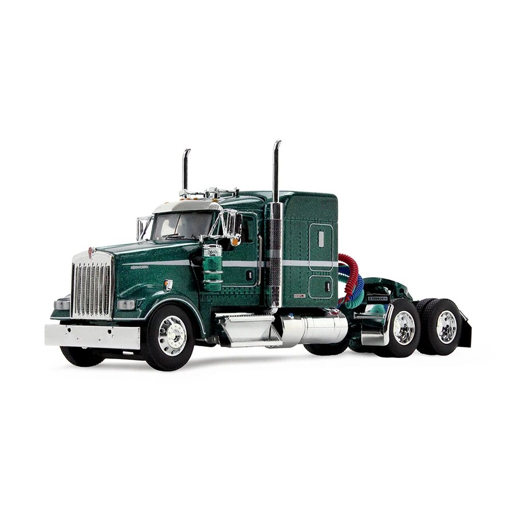 First Gear 69-2282 Kenworth W900 Legacy Edition Set of Eleven Kenworth W900L with 72' Aerocab Flat Top Sleeper Legacy Edition Tractors Limited 1:64