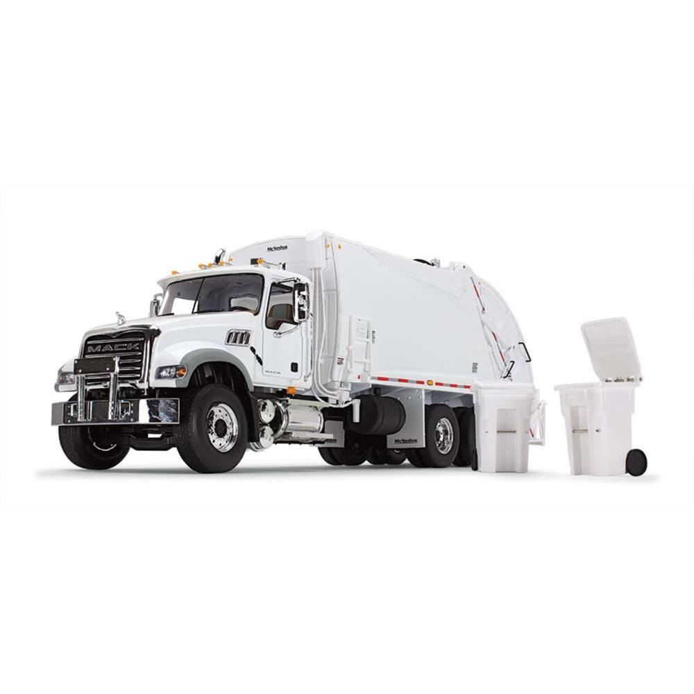 First Gear 10-4213 Mack Granite MP with McNeilus Rear Loader Garbage Truck  Scale 1:34
