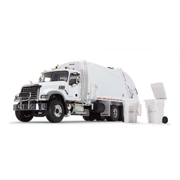 First Gear 10-4213 Mack Granite MP with McNeilus Rear Loader Garbage Truck  Scale 1:34