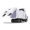 First Gear 10-4235 White Mack LR with McNeilus Meridian Front Loader & Trash Bin Scale 1:34