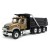 First Gear 10-4244 Mack Granite MP Dump Truck Gold Black - Scale 1:34