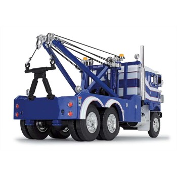 First Gear 10-4278 1953 Kenworth Bullnose Wrecker Truck Rich Blue & White - Scale 1:34