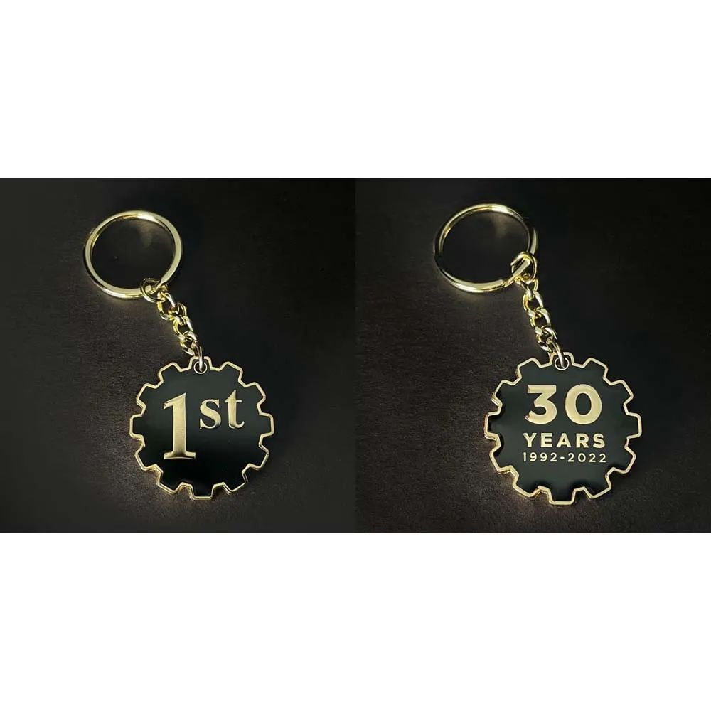 First Gear 18-4277 1953 Kenworth Bullnose Wrecker 30th Anniversary Black, Red & Gold - Scale 1:34