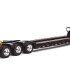 First Gear 50-3349B Peterbilt Model 367 Day Cab 8x4 Truck Talbert 55SA Lowboy Trailer - Komatsu Scale 1:50