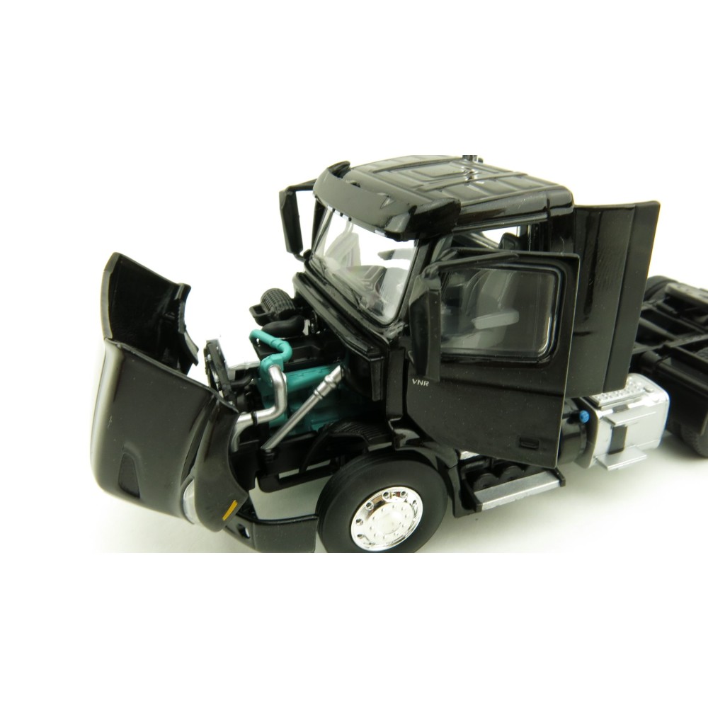 First Gear 50-3363 Volvo VNR 300 Day-Cab 6x4 Prime Mover Sable Black Metallic 1:50 Scale