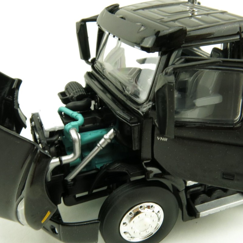 First Gear 50-3363 Volvo VNR 300 Day-Cab 6x4 Prime Mover Sable Black Metallic 1:50 Scale
