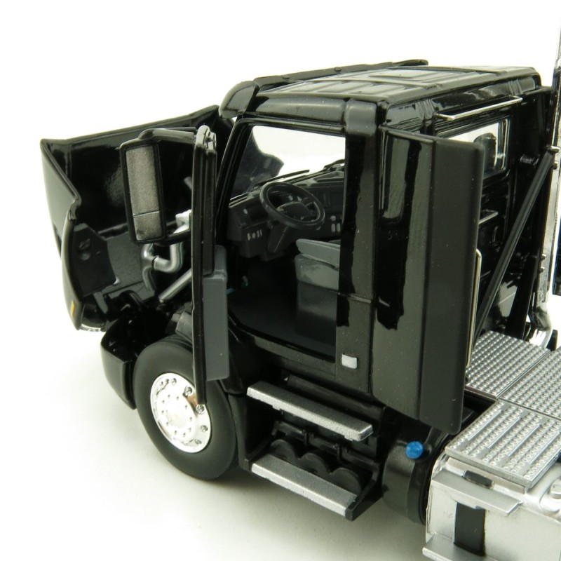 First Gear 50-3363 Volvo VNR 300 Day-Cab 6x4 Prime Mover Sable Black Metallic 1:50 Scale
