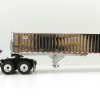 First Gear 50-3451 Kenworth T880 6x4 Blue Metallic with Chrome East Genesis End Dump Trailer Scale 1:50