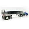 First Gear 50-3451 Kenworth T880 6x4 Blue Metallic with Chrome East Genesis End Dump Trailer Scale 1:50
