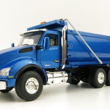 First Gear 50-3470 Kenworth T880 Dump Truck Surf Blue Scale 1:50