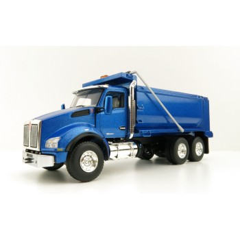 First Gear 50-3470 Kenworth T880 Dump Truck Surf Blue Scale 1:50