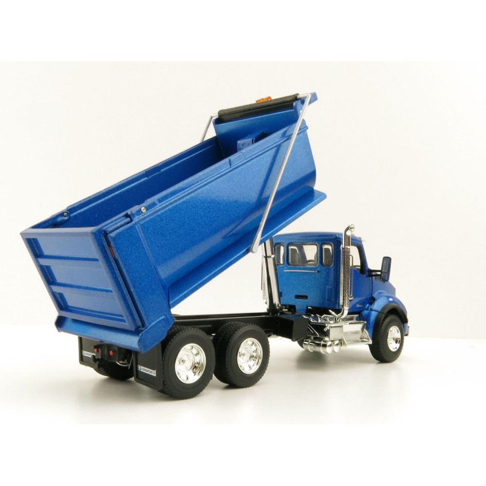First Gear 50-3470 Kenworth T880 Dump Truck Surf Blue Scale 1:50
