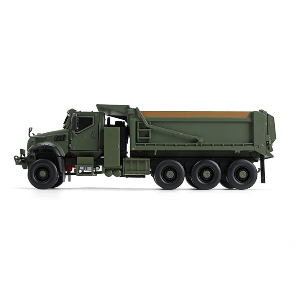 First Gear 50-3493 Green Mack Defense M917A3 Heavy Dump Truck Scale 1:50