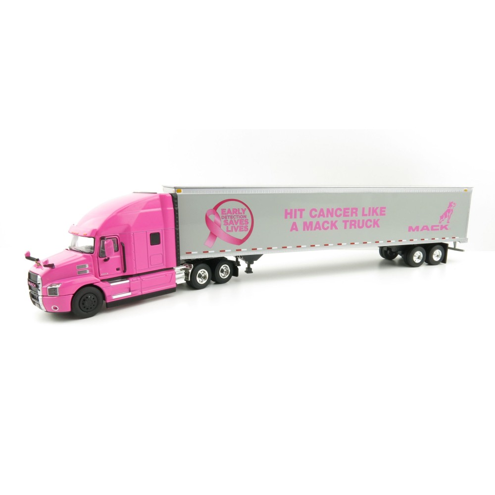 First Gear 59-3423 Mack Anthem Sleeper Truck The Pink Lady with 53' Trailer - Scale 1:50