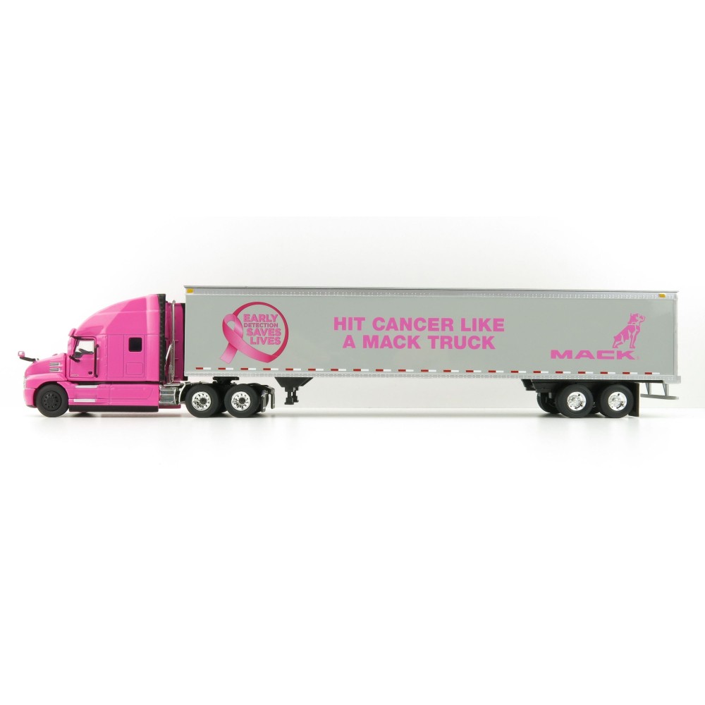 First Gear 59-3423 Mack Anthem Sleeper Truck The Pink Lady with 53' Trailer - Scale 1:50