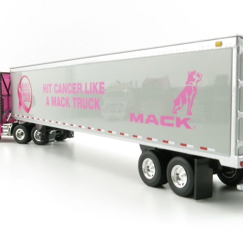 First Gear 59-3423 Mack Anthem Sleeper Truck The Pink Lady with 53' Trailer - Scale 1:50