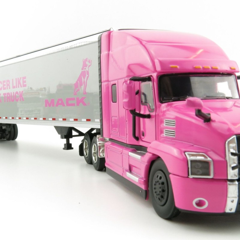 First Gear 59-3423 Mack Anthem Sleeper Truck The Pink Lady with 53' Trailer - Scale 1:50
