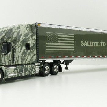 First Gear 59-3424 Mack Anthem Sleeper Truck The SALUTE TO SERVICE US Army with 53' Trailer - Scale 1:50