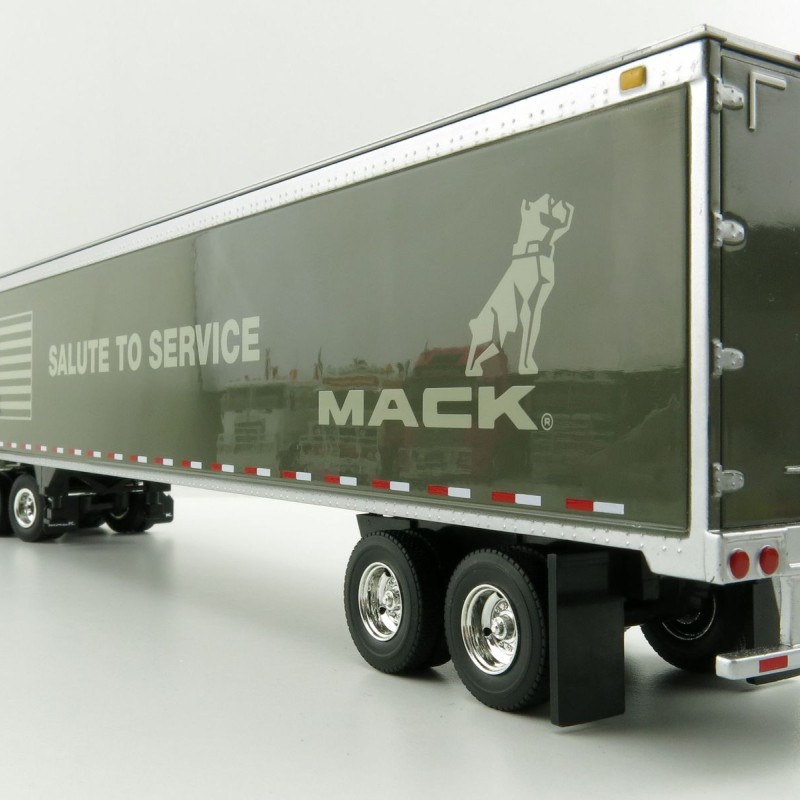 First Gear 59-3424 Mack Anthem Sleeper Truck The SALUTE TO SERVICE US Army with 53' Trailer - Scale 1:50
