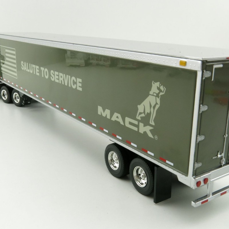 First Gear 59-3424 Mack Anthem Sleeper Truck The SALUTE TO SERVICE US Army with 53' Trailer - Scale 1:50