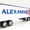 First Gear 60-0846 Kenworth K100 COE Truck and 40' Vintage Reefer Trailer Alexander Trucking - Scale 1:64