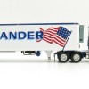 First Gear 60-0846 Kenworth K100 COE Truck and 40' Vintage Reefer Trailer Alexander Trucking - Scale 1:64