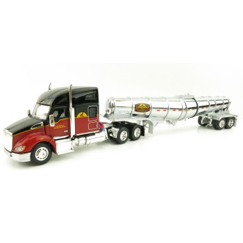 First Gear 60-1041 Kenworth T680 Prime Mover with Polar Tank Trailer - Lonewolf Petroleum - Scale 1:64