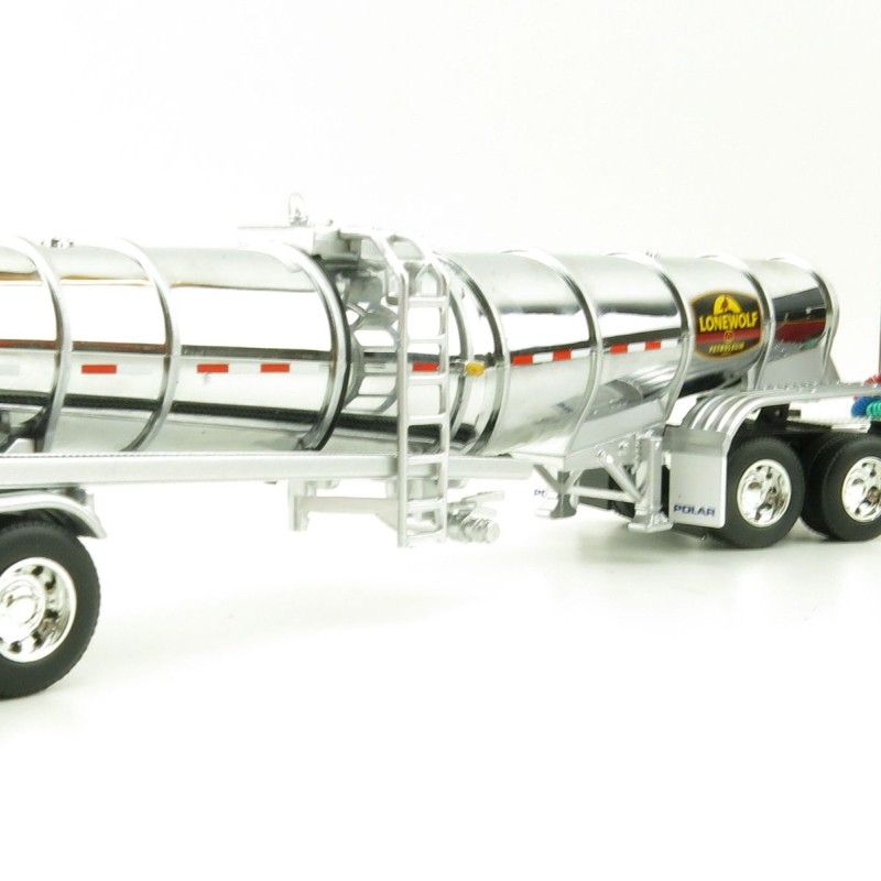 First Gear 60-1041 Kenworth T680 Prime Mover with Polar Tank Trailer - Lonewolf Petroleum - Scale 1:64