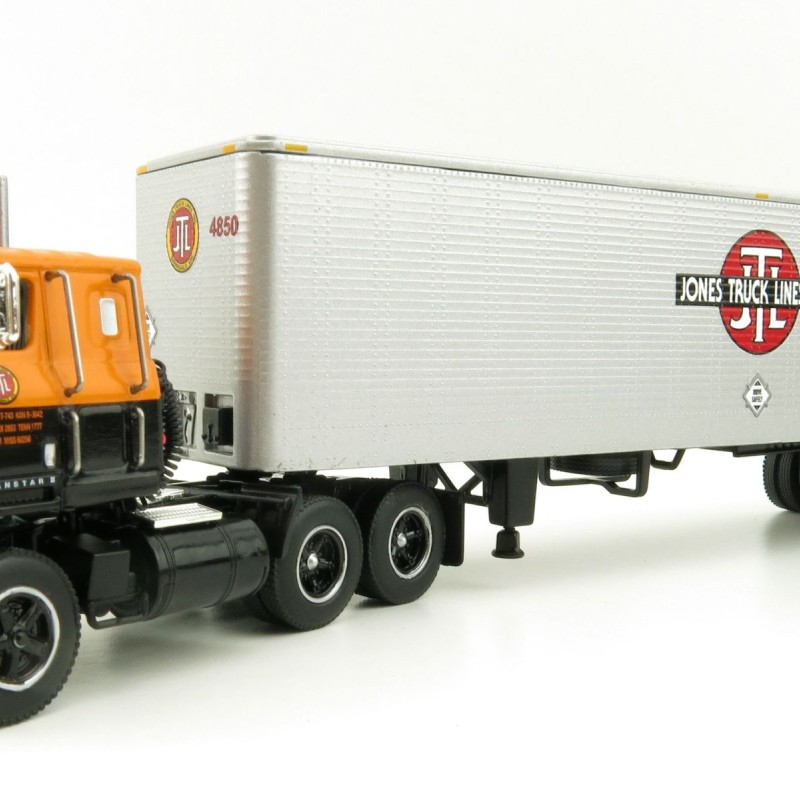 First Gear 60-1067 International TranStar COE Truck with Trailer - JTL Trucking - Scale 1:64