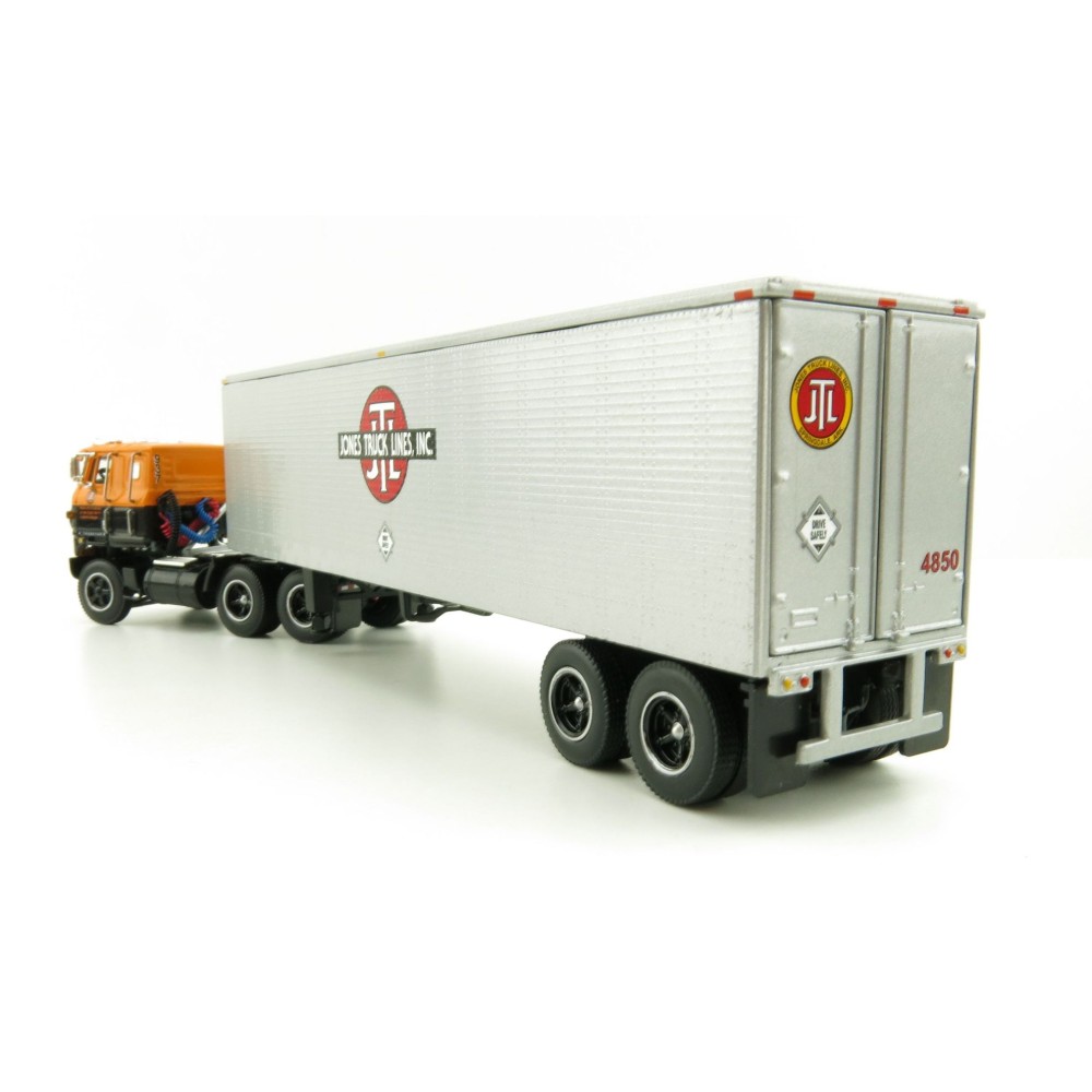 First Gear 60-1067 International TranStar COE Truck with Trailer - JTL Trucking - Scale 1:64